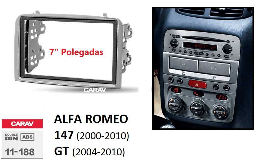 (NOVO) Rádio 2DIN • Alfa Romeo • MiTo • 147 • GT • Android [4+64GB]