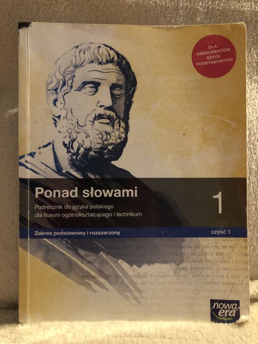Ponad słowami 1.  część 1 podręcznik