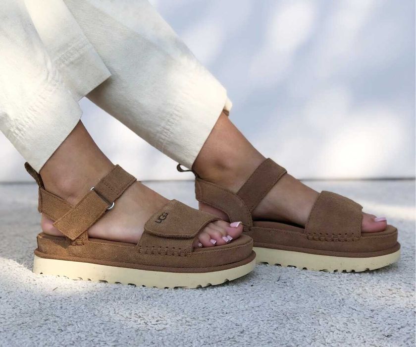 Босоножки/Босоніжки Ugg W Goldenstar Sandals Brown Оригінал / Chestnut Угги/Сандали Угг/Уггі
