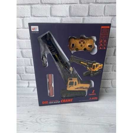 Кран подъемный 690-A1 на радиоуправлении гусеничный аккумулятор 40 см