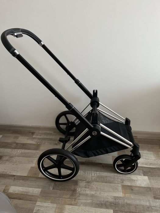 Cybex Priam 4.0 коляска 2 в 1 Mirage Grey шасі Chrome Black