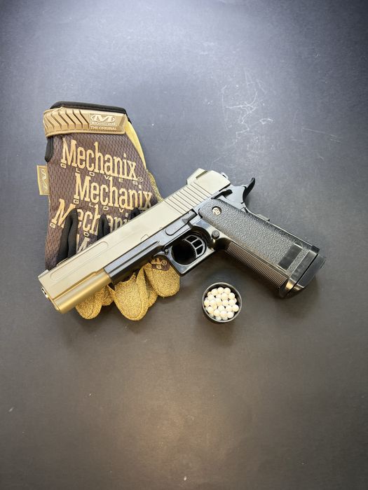 Пістолет Capa 5.1 — модель V306 срібний/койот (іграшка)