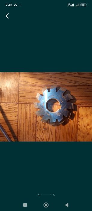 Антикварные модульные фрезы.