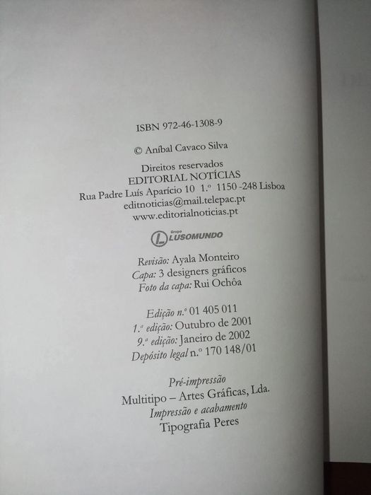 Crónicas de Uma crise anunciada e outros textos - A. Cavaco Silva