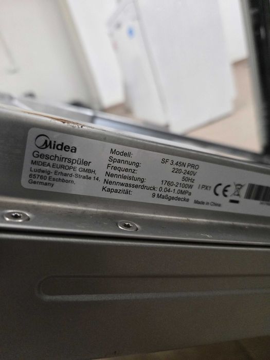 Zmywarka do naczyń 45 cm MIDEA