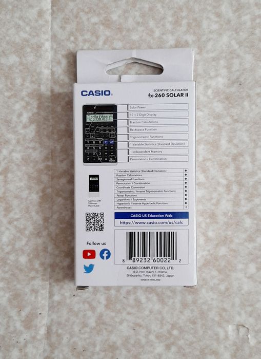 Калькулятор CASIO