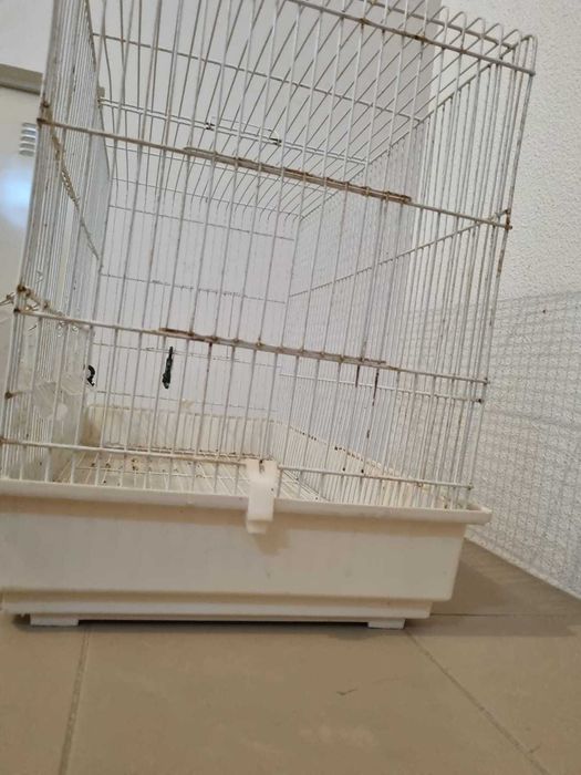 Gaiola/viveiro duplo para aves