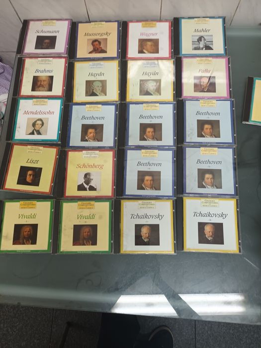 Colecção 39 cd's Grandes compositores da  música Clássica