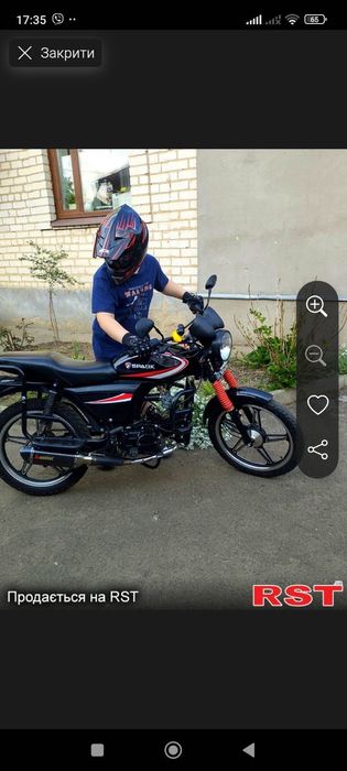 Продам Мотоцикл ,,Спаркʼʼ у ідеальному стані