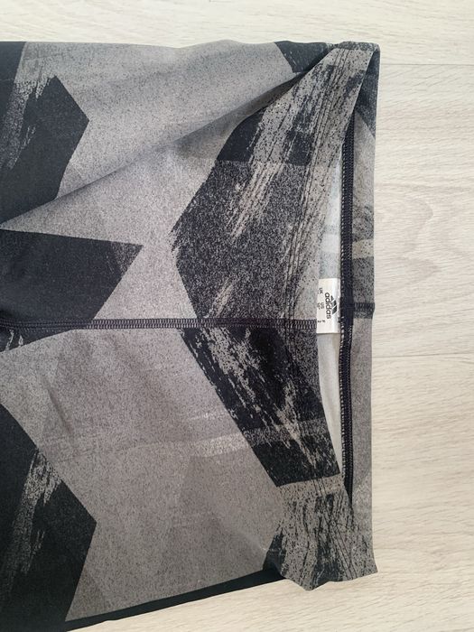 Czarno- szare kąpielowki męskie Adidas