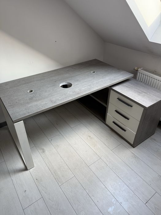 Biurko narożne DISEGNO OFFICE agata meble / do manicure