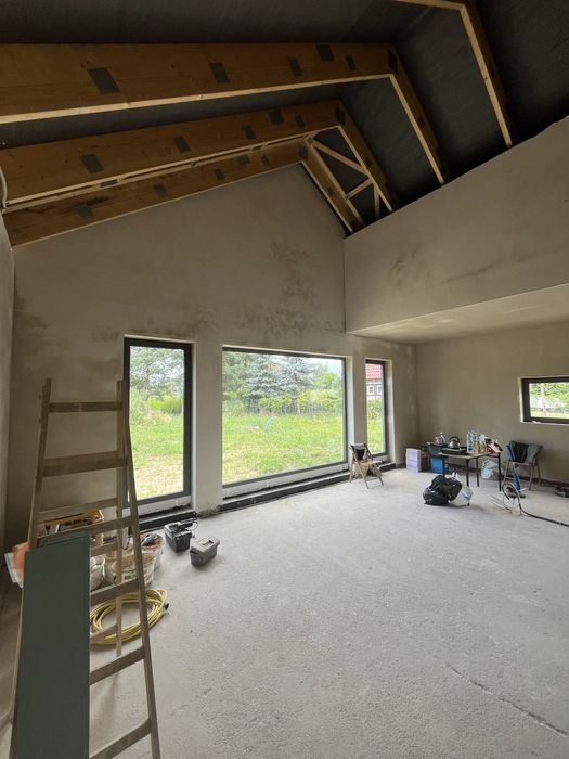 Tynki maszynowe: gipsowe oraz cementowo wapienne. Wolne terminy 2026r!