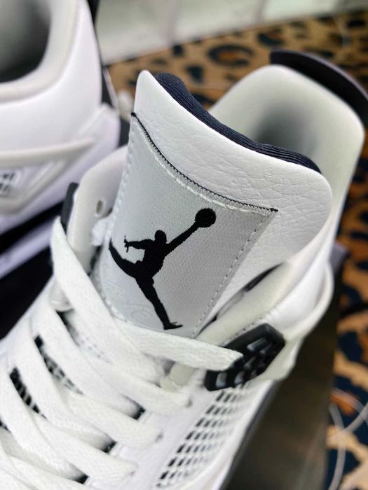 Buty koszykarskie AJ4 "biało-szare" buty męskie 36-44