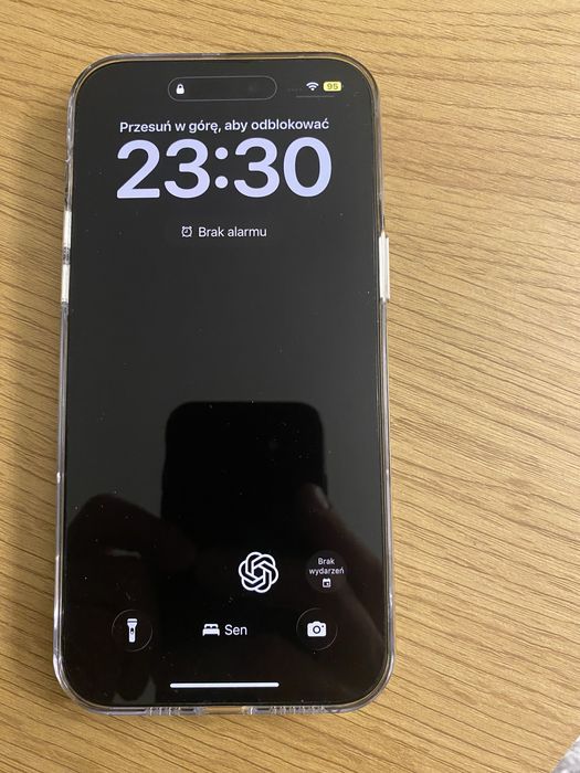 Etui Iphone 14ProMax MagSafe transparentno białe