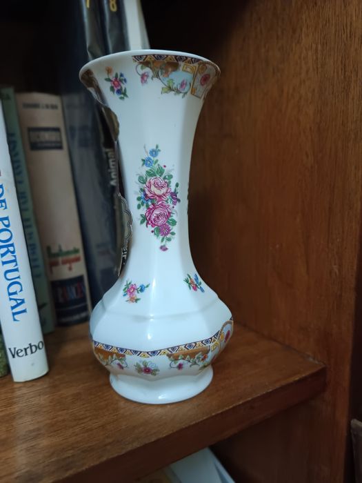 Jarra  Limoges – Pintado à Mão – Anos 40–50