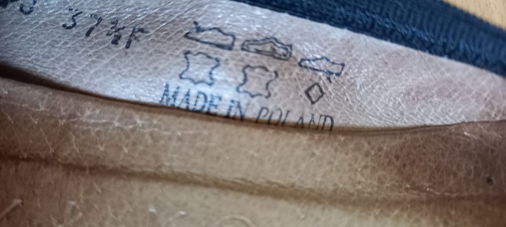 Baleriny Ryłko 37,5. Stan idealny! Skóra naturalna.