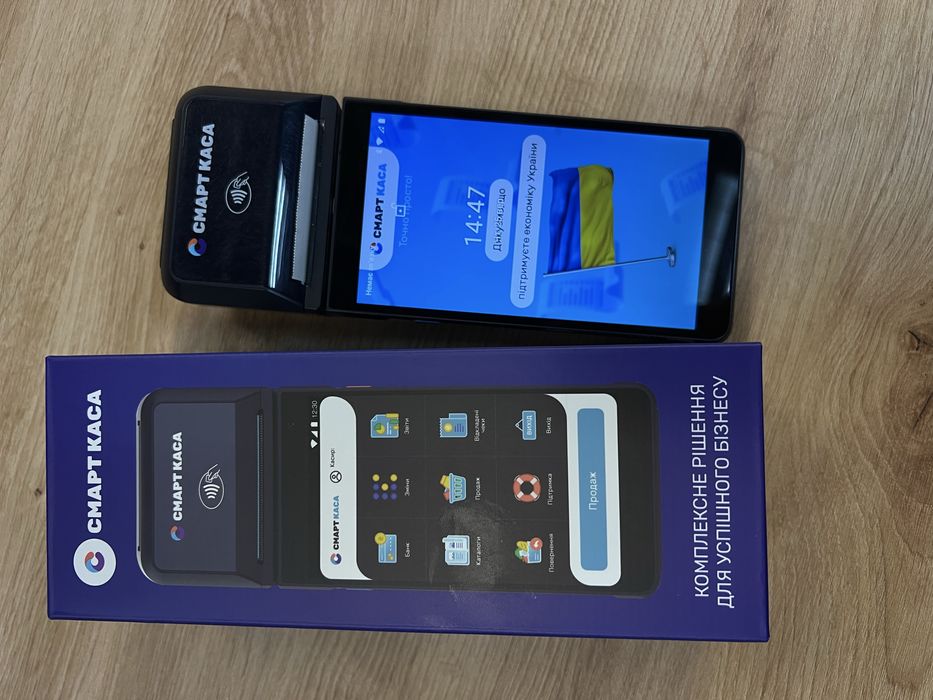 Смарт Каса 5в1 , термінал, касовий апарат