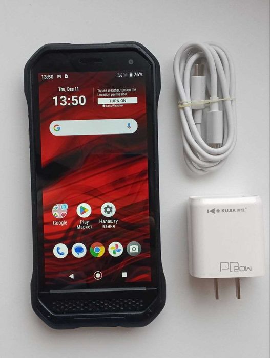 Kyocera DuraForce Ultra 5G E7110 5.45" 6/128 NFC IP69K 4500 мАг Укр.