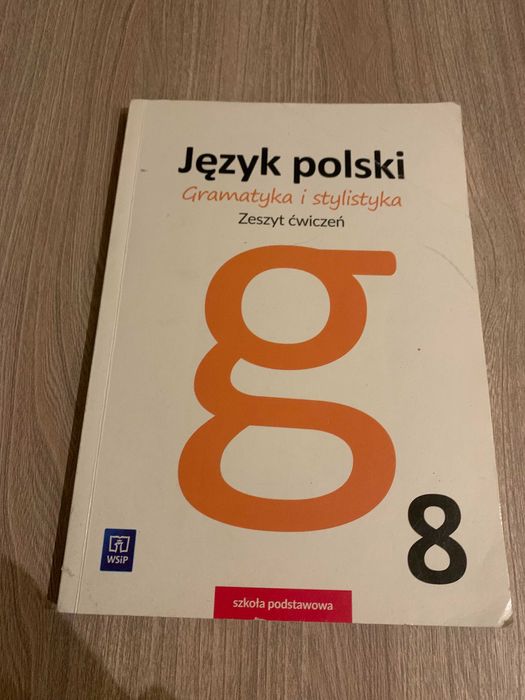 Sprzedam ćwiczenia z języka polskiego do klasy 8