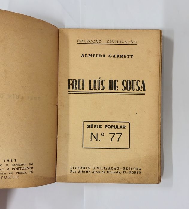 Frei Luís de Sousa, de Almeida Garrett