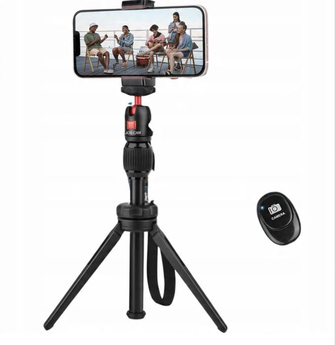 JOILCAN H30 mini statyw biurkowy 46 cm z pilotem do telefonu