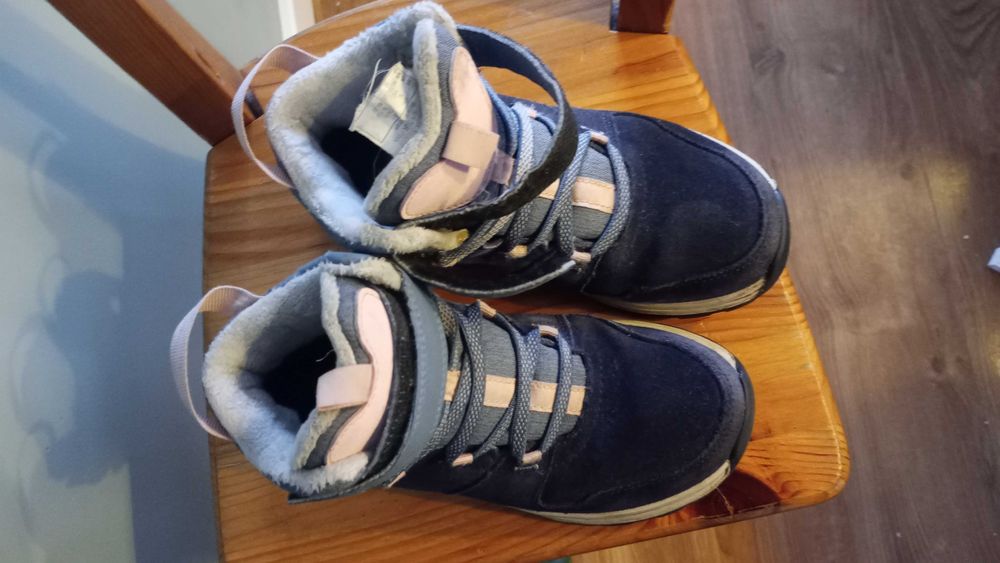 Buty zimowe Decathlon dziewczęce 32