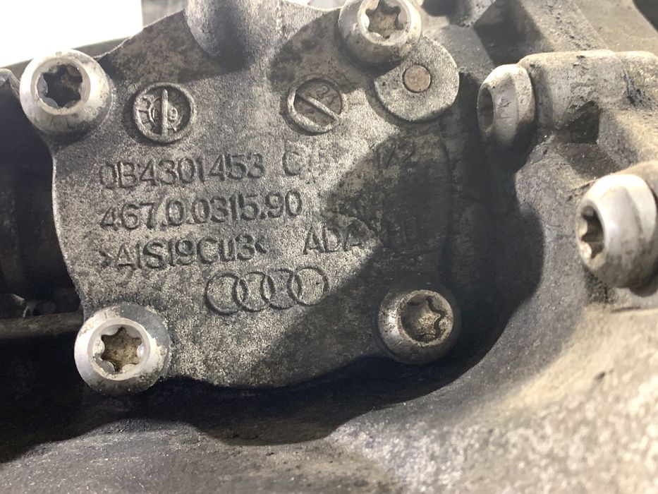 SKRZYNIA BIEGÓW AUDI A4 B8 LLV 1.8 160KM 07-15