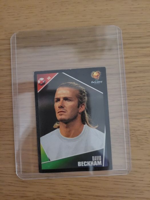 Cromo Euro 2004 - Beckham nº 124 (Panini - Original)