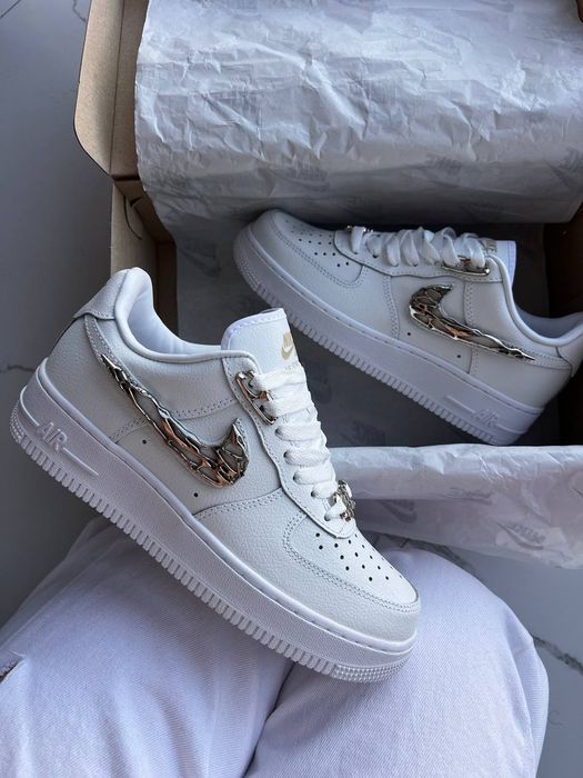 36-45 Nike Air Force 1 Low ‘Molten Metal Silver ‘