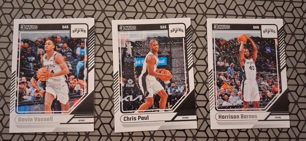 Zestaw kart NBA zespół San Antonio Spurs