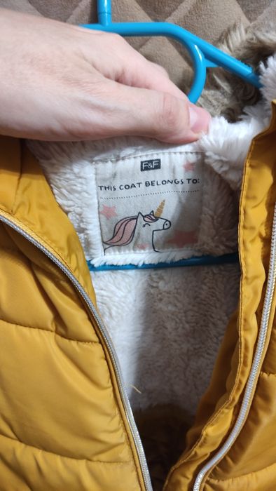 Kurtka zimowa dziewczęca 104 F&F