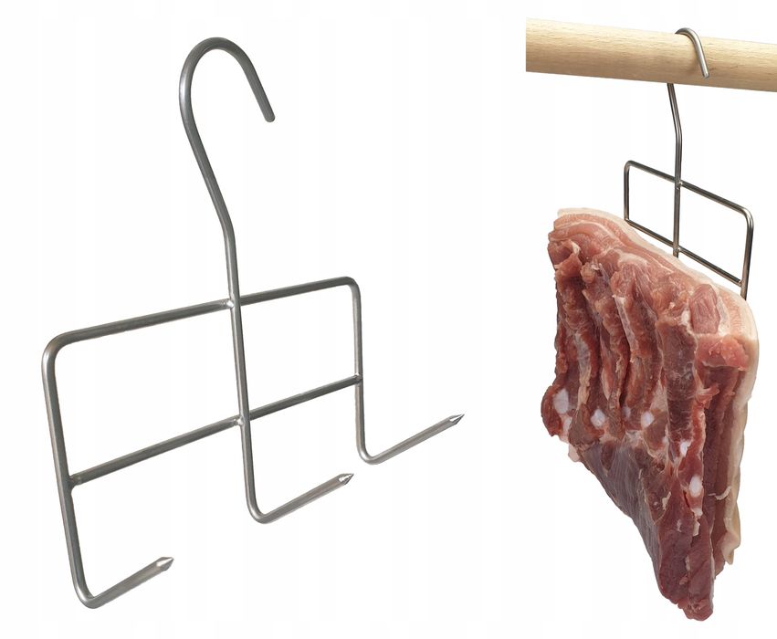 Hak Wędzarniczy Super Smoke do boczku i słoniny 3mm Premium 13cm