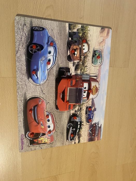 Puzzle em madeira Faisca Mcqueen