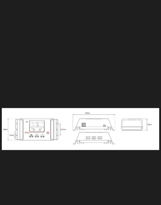 Controlador carga/descarga Solar Compacto iSCC-LX-XUNZEL-40A-12/24V PR