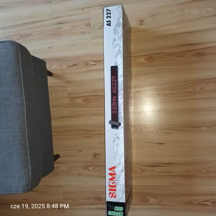 Panel diodowy LED SIGMA AS 227 reklama baner wyświetlacz tekstowy