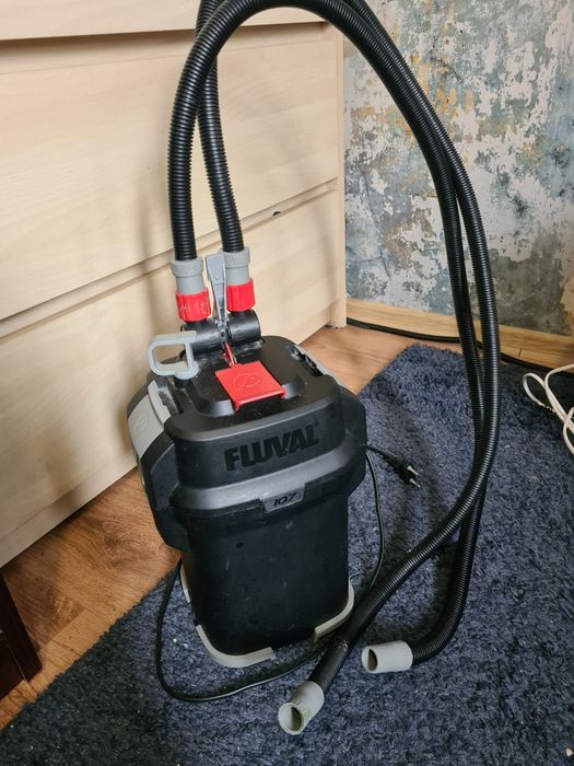 Filtr Fluval 107 przecieka - glowica sprawna