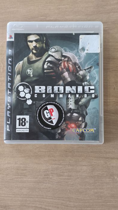 Bionic Commando Capcom ps3  gra na konsole playstation play station 3 idealna na prezent dvd blu-ray płyta comando