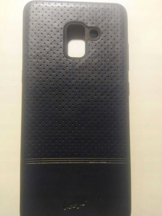 Etui Pokrowiec Plecki SAMSUNG Galaxy A8 Plus 2018/A730  Granatowy