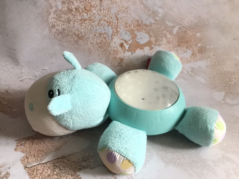 Музичний нічник-проектор Fisher-price бегемотик