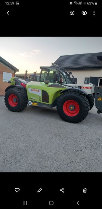 Ładowarka teleskopowa clas skorpion