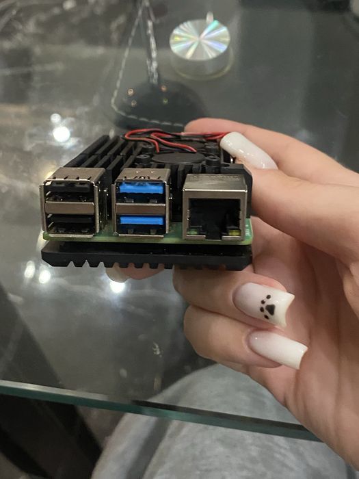 raspberry pi 4 Model B в защитном корпусе