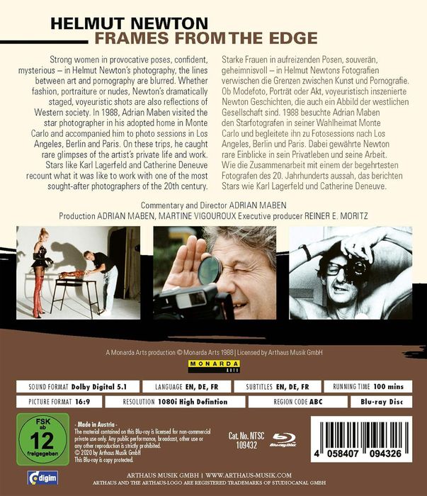 Helmut Newton Frames from the Edge 2020 remastered
