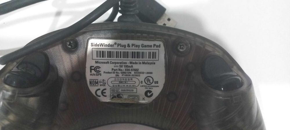 Microsoft Sidewinder X04