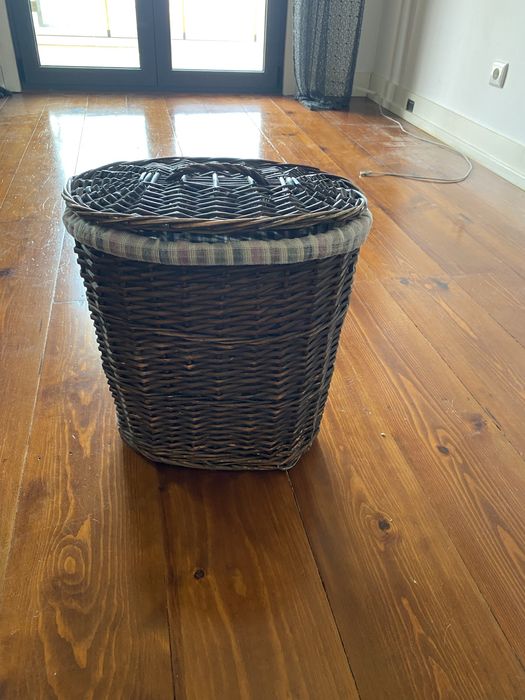 Cesto em vime para arrumação