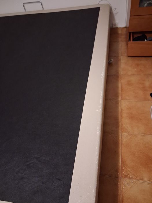 Sommier casal usado com arrumação