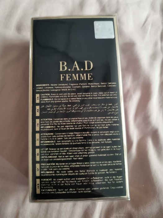 Perfum arabski damski Alhambra Bad Femme