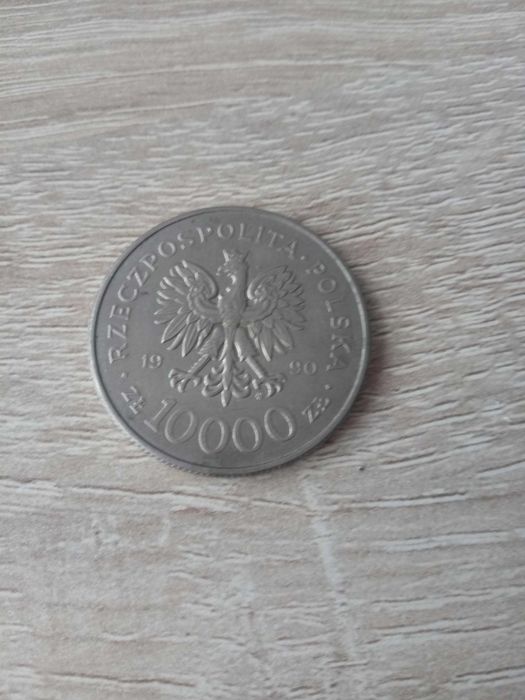 Moneta 10000zł z 1990r SOLIDARNOŚĆ