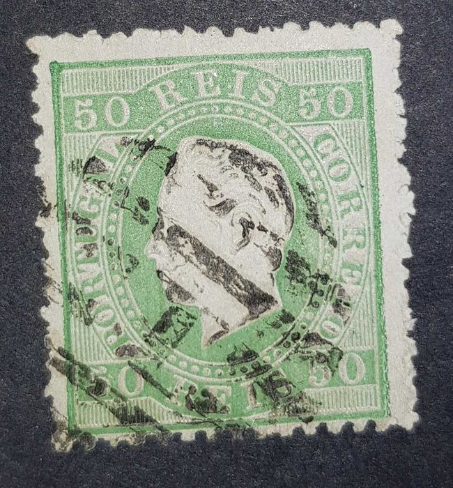 Selos Portugal - D-Luís I 25, 50 e 100 reis