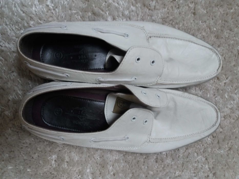 Buty męskie tenisówki marynarskie BURTON 45