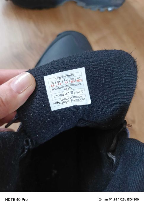 Buty North Face rozm.41